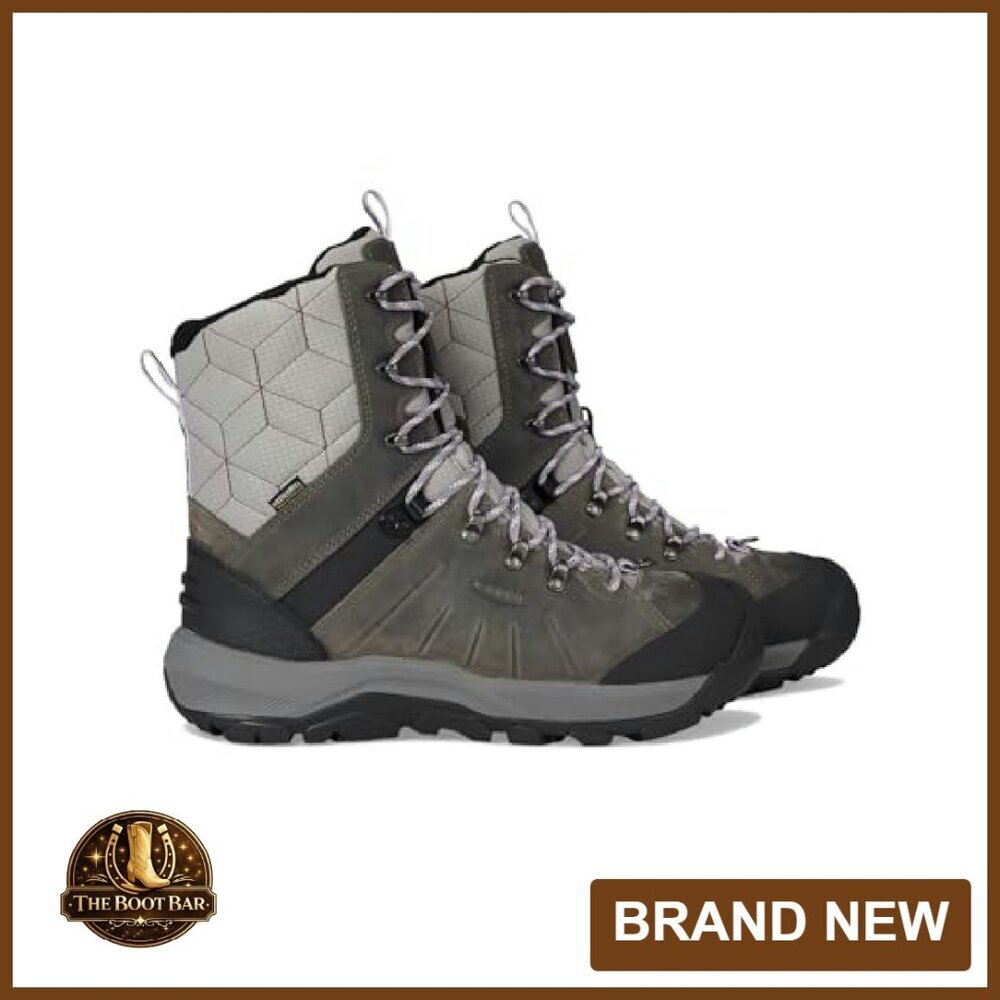 Women's Waterproof Insulated Snow Boots, Mid-Calf Winter Boots, Size Available - Picture 7 of 8